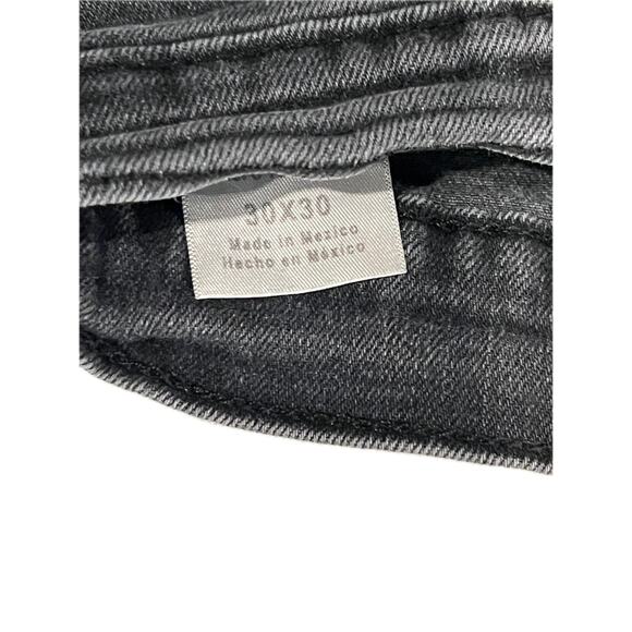 George Slim Black Jeans Mens 30x30 - Picture 4 of 4